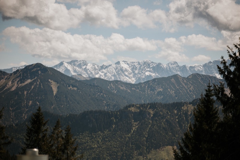 Bayerische Alpen Panorama