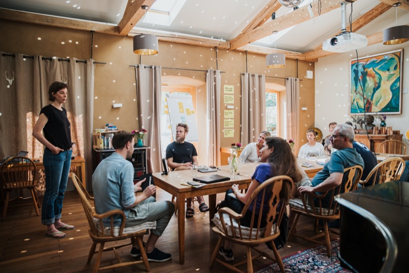 Workshop im Bio-Hotel